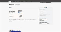Desktop Screenshot of kj4shl.com